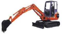 Hitachi EX45-2 Гусеничный мини-экскаватор Hitachi EX45-2 Гусеничный мини-экскаватор