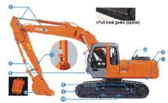 HItachi ZX210H Гусеничный одноковшовый экскаватор HItachi ZX210H Гусеничный одноковшовый экскаватор