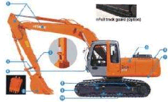 Hitachi ZX210LCH Гусеничный одноковшовый экскаватор Hitachi ZX210LCH Гусеничный одноковшовый экскаватор