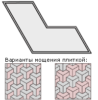 Плитка тротуарная фигурная бетонная Плитка тротуарная фигурная бетонная