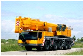 Самоходный кран с телескопической стрелой на спецшасси LTM 1200-5.1 Самоходный кран с телескопической стрелой на спецшасси LTM 1200-5.1
