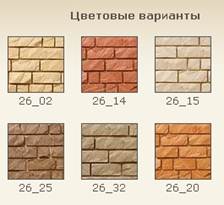 Камень искусственный декоративный Посадская стена Камень искусственный декоративный Посадская стена