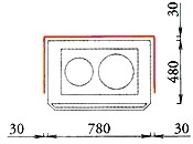 Печь-плита H700/KS Печь-плита H700/KS